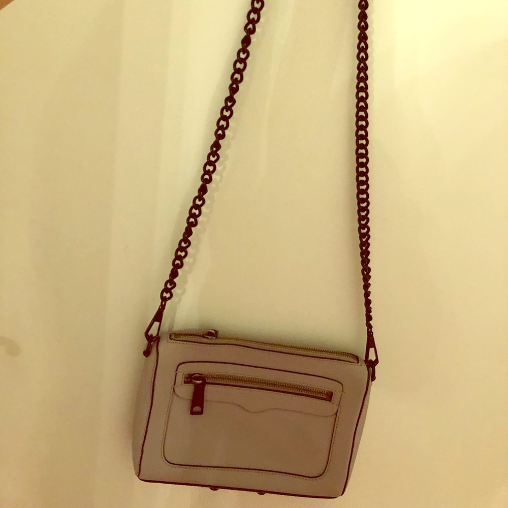 Rebecca Minkoff creme shoulder bag